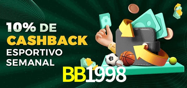 10% de bônus de cashback na BB1998