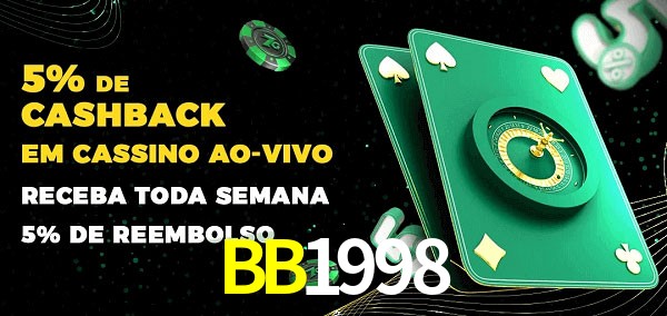 Promoções do cassino ao Vivo BB1998